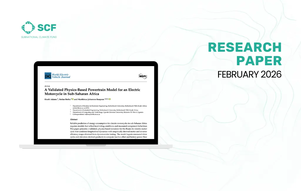 Research Paper - Electric Mobility in Sub-Saharan Africa