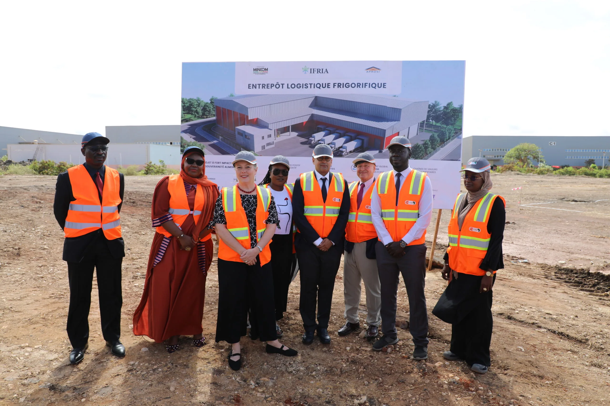 US Embassy of Senegal at the inaugurational ceremony - Ifria Cold Storage